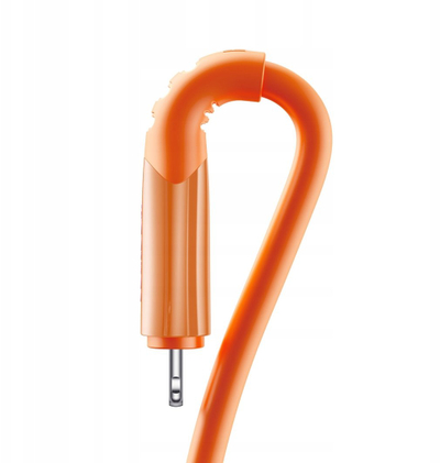 Kabllo USB Joyroom S-A59 Vibrant Series, USB-A në Lightning, 3A, 1.2m, portokalli