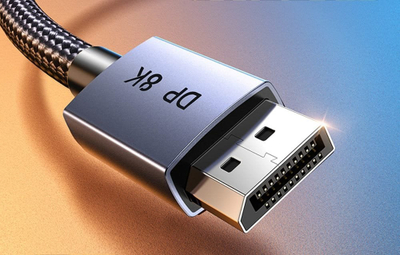 Kabllo DisplayPort Ugreen DP120, 1.4, 1m, e zezë