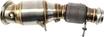 Downpipe TurboWorks për BMW F20 F21 F22 F30 F32 F33 N20, çelik inoksi, për benzinë