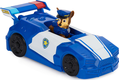 Lodër Paw Patrol Chase Mini Vehicle Set, 2 në 1, me figurine, blu