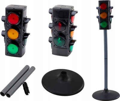 Set arsimor për menaxhimin e trafikut, 10 pjesë, shumëngjyrësh