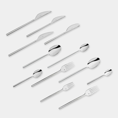 Pirun ëmbëlsirash KADO VERLO, çelik inox, me shkëlqim, argjendtë