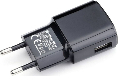 Karikues rrjeti Blue Star TFK-TC-1100B, 1x USB-A, 2A, i bardhë