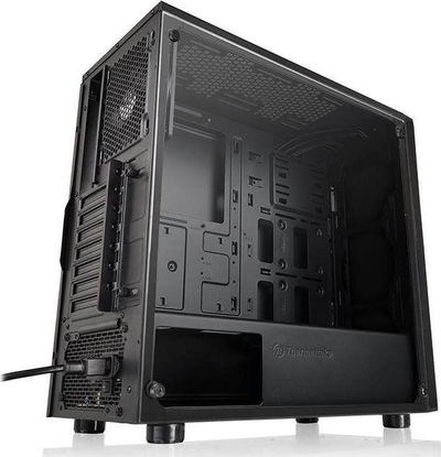 Kasë Thermaltake Versa J25 TG Black Window, Midi Tower
