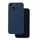 Маска за телефон ОЕМ Simple Color Mag Case за Samsung Galaxy S25 FE, компатибилна со MagSafe, темно сина