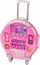 Set kozmetike lodër LEAN Toys Blam Beauty, me valixhe, për kalamaj, rozë