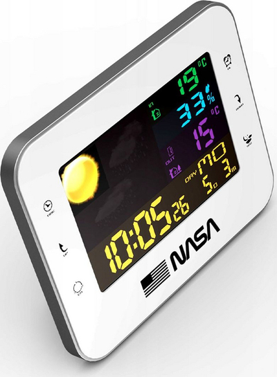 Stacion moti me valë NASA 6 '' WS500, 7 në 1, i bardhë