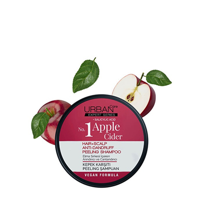 Shampo peeling për flokë Urban Care Apple Cider + Salicylic Acid, 200 ml