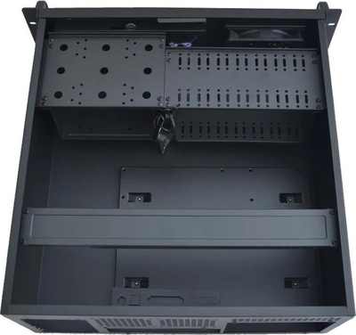Kuti për server Gembird 19CC-4U-BASIC, ATX, 7 slota, e zezë