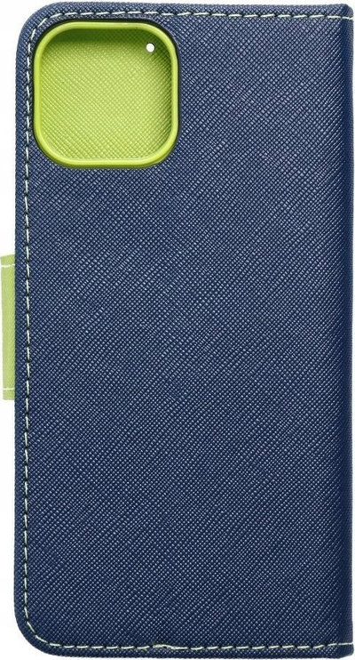 Këllëf telefoni FANCY Wallet Book për Xiaomi 13 Pro, me kapak, navy lime