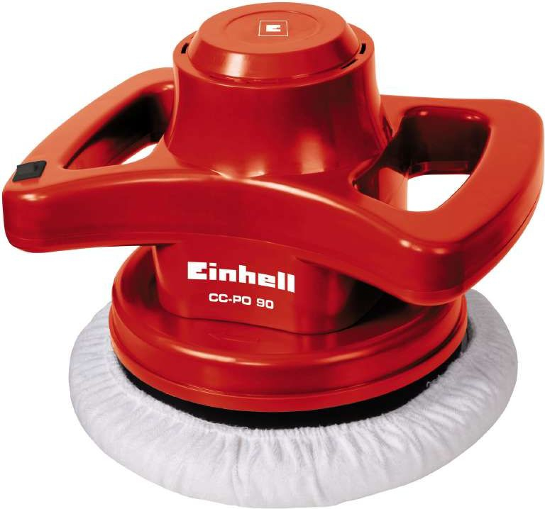 Lustrues rrotullues Einhell CC-PO, 90 W, i kuq