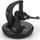 Безжични слушалки DECT Snom A150, над уво, со микрофон, црни