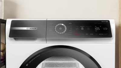 Tharëse rrobash Bosch Serie 8 WQB246DLSN, 9 kg, me pompë nxehtësie, e bardhë