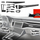 Folie brendshme GrizzGlass PianoSkin Matte për Audi A6 C8 2018-2024, set 11 copë, mat, e zezë