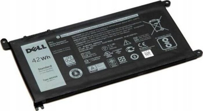 Bateri laptopi Dell 42Wh, 3 qeliza, lithium ion