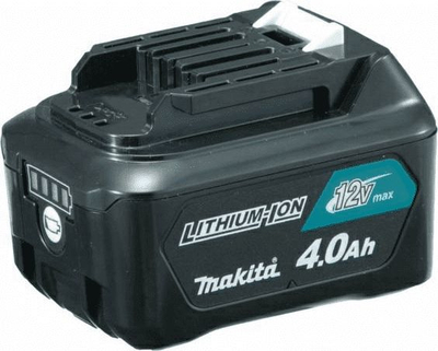 Set baterish dhe karikuesi Makita DC10WD BL1041B, 12V, 4.0Ah, i zi