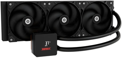 Sistem ftohjeje me ujë për proçesor Enermax ELC-LMIV360-SF, radiator 360mm, ekran digital, i zi