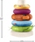 Lodër grumbulluese Fisher-Price Rock-a-Stack Roly-Poly, shqisore, shumëngjyrëshe