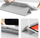 Këllëf Mercury Flip Case për iPad Air 5 10.9", me qëndrim, me vend për Apple Pencil, i zi