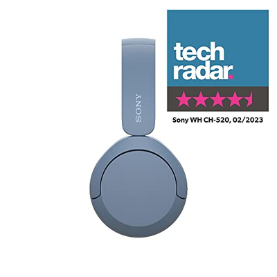 Kufje Sony WH-CH520, wireless, Bluetooth, blu