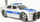 Makinë policie lodër Wenyi Rescue, me drita dhe zëra, 1:16, e bardhë blu