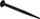 Kunja tende High Peak 42216, plastike, 13 cm, 6 copë, e zezë