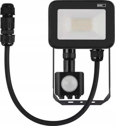 Reflektor LED Emos Profi ZS2712, 10W, dritë e bardhë neutrale, i zi
