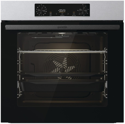 Furra elektrike Gorenje BOSB6737E06X, kapacitet i madh, inoks