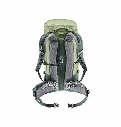 Çantë shpine Deuter Trail 30, 30L, sistem Airstripes, jeshile Grove Ivy