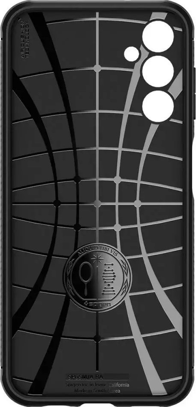Kapak telefoni Spigen Rugged Armor për Samsung Galaxy A14 5G, TPU, mat, i zi