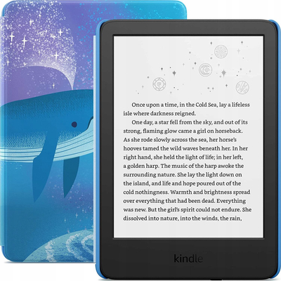 Lexues elektronik Amazon Kindle 11 Kids, 6", 16GB, blu Whale