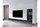 Mbajtëse muri për TV Neomounts WL30-550BL16, 40\"–75\", fikse, e zezë
