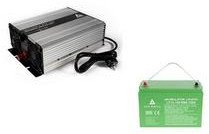 Set për rrymë emergjence Sinus, UPS-2000SR 2000W, bateri LiFePO4 100Ah 12V, me BMS