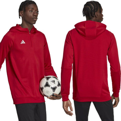 Bluzë me kapuç Adidas Tiro 23 Competition për burra HK8055, Aeroready, e kuqe