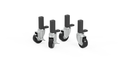 Rrota për simulator garash Sabelt Wheels Kit, 4 copë, të zeza