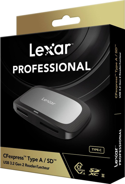 Lexues kartash Lexar Professional, CFexpress Type A edhe SD, USB 3.2 Gen 2, i zi