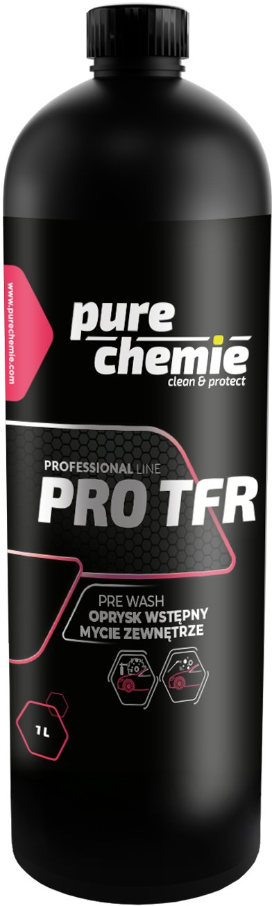 Концентриран средство за чистење Pure Chemie PRO TFR, пред-плакнење TFR 1:20, 1L, црн