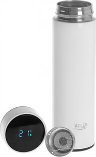 Termos Adler AD 4506, 473ml, ekran LED, i bardhë