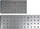 Platformë për shkallë multifunksionale Vorel 17705, set 2 copë, ngarkesa 150kg, gri