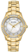 Orë dore për femra Bulova Crystal 98L256, e artë