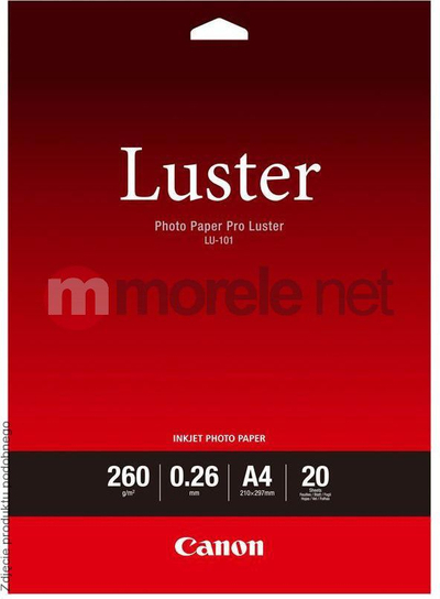 Letër foto Canon Pro Luster LU-101, A3+, e bardhë
