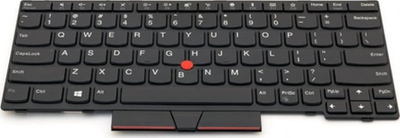 Tastierë laptopi Lenovo 01YP177, me TrackPoint, US layout, e zezë