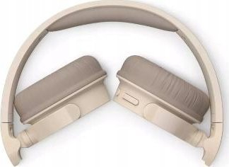 Kufje Philips TAH3209 on-ear, pa tela me Bluetooth, që mbajnë zhurmën jashtë, kafe të çelëta