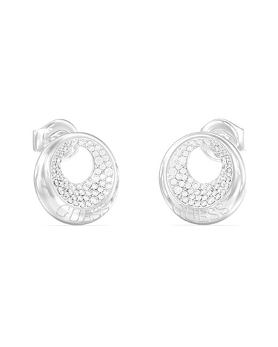 Vathë për femra Guess JUBE06247JWRHT/U, çelik, zirkon transparent, ngjyrë argjendi