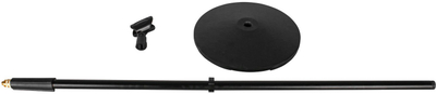 Stativ mikrofoni Mozos SM808, lartësi 99-180 cm, metalik, i zi