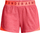 Pantallona të shkurtra sportive Under Armour UA Play Up 3.0 Twist, poliester, për femra, portokalli