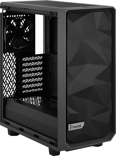 Kasë Fractal Design Meshify 2 Compact TG Light Tint, e hirtë, Midi Tower