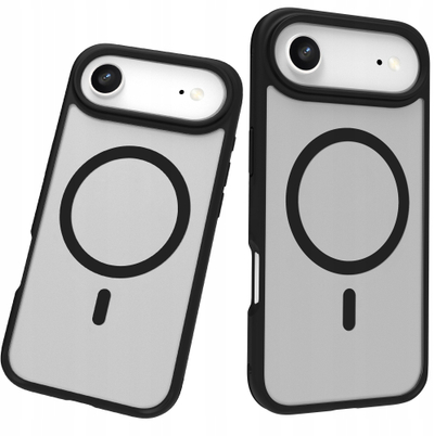 Maskë telefoni Roobix Case Dusky MagSafe për iPhone 17 Air, e hollë, me MagSafe, e zezë matte
