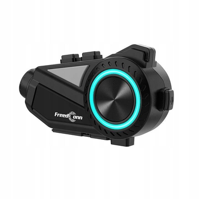 Kufje FreedConn R3 MOTORBIKE INTERCOM, Bluetooth, të zeza