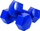 Set hantellash Eb Fit Bitumic, 2 x 5kg, material kompozit, të zeza